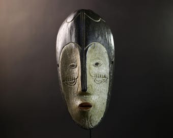 ガボン ファン族 ンギルマスク アフリカンマスク ガボン ファン族 ンギルマスク アフリカンマスク