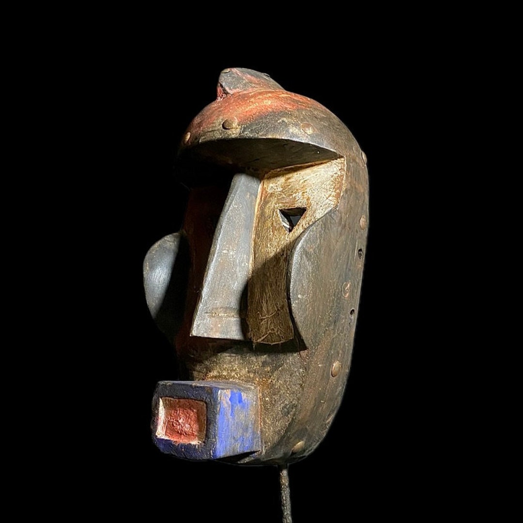 African Mask as Large African Mask Antique Dan Maou Mask Home Etsy