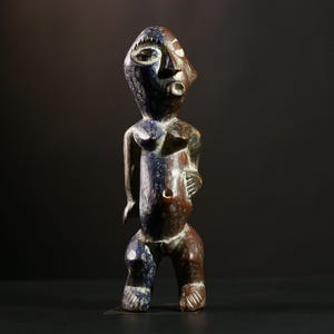 Hand Carved African Fang Figure: Tribal Wood Sculpture, Ethnic Art-6531