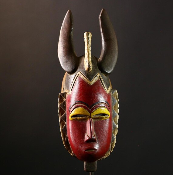 バウレ族 仮面 バウレ族 プレプレ仮面 Baule Kple Kple Mask Solola