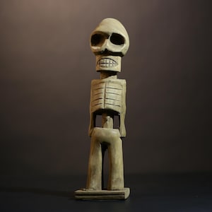 African Vintage Tiv Statue Unique Commemorative Figure for Art Collectors-G5129