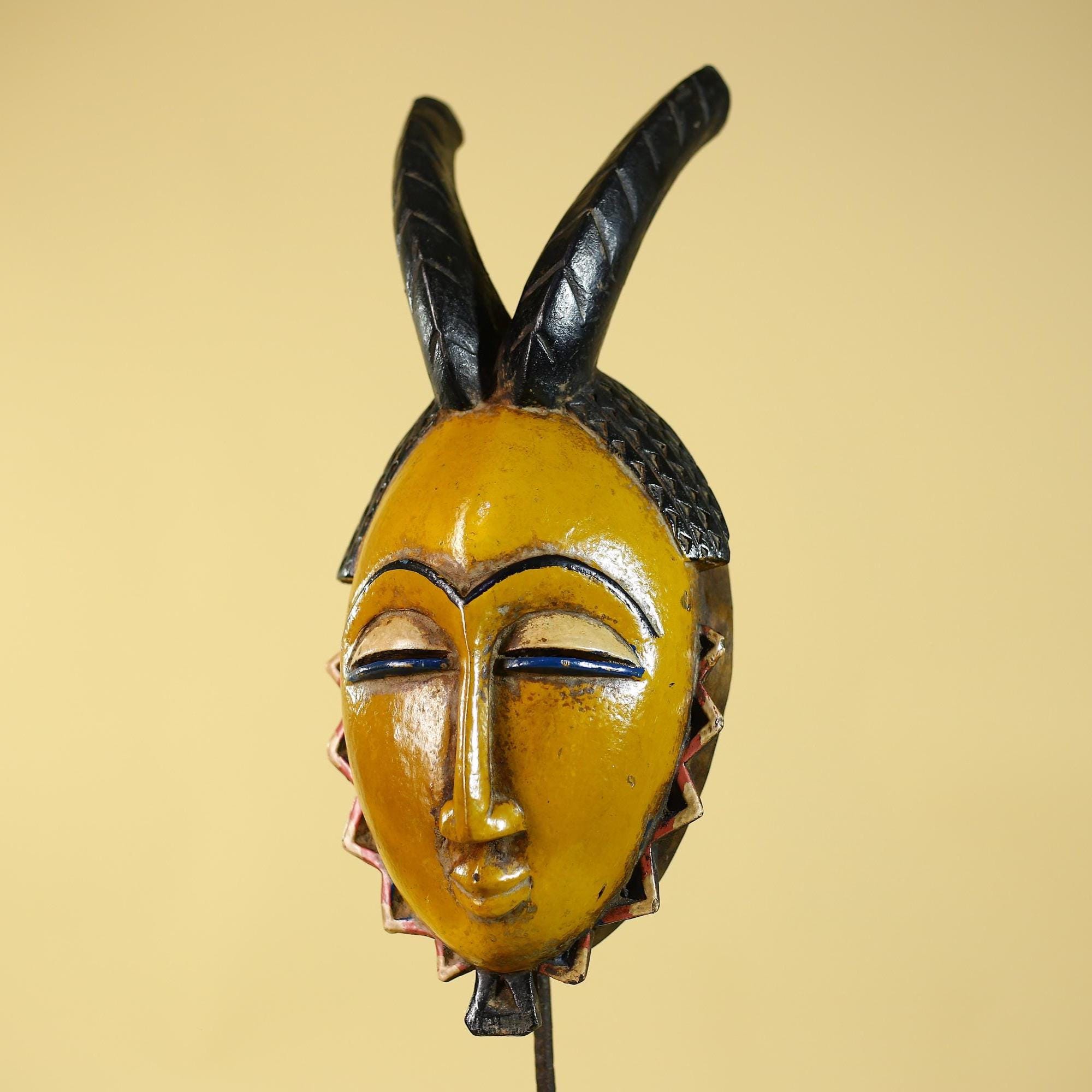 Antique Rare African Mask - Etsy