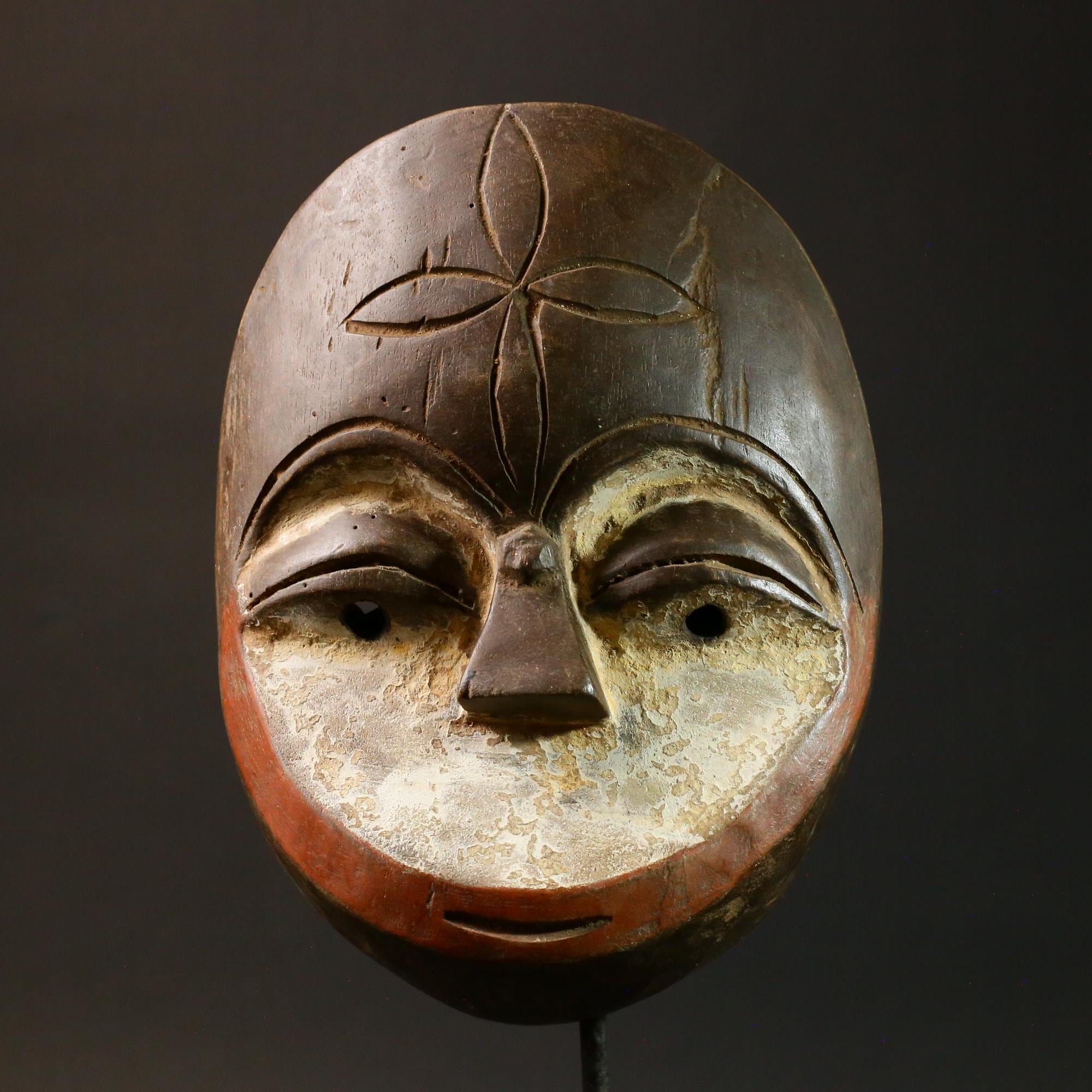 Antique Handcrafted African Lega Mask: Tribal Art Decor- G1665 - Etsy