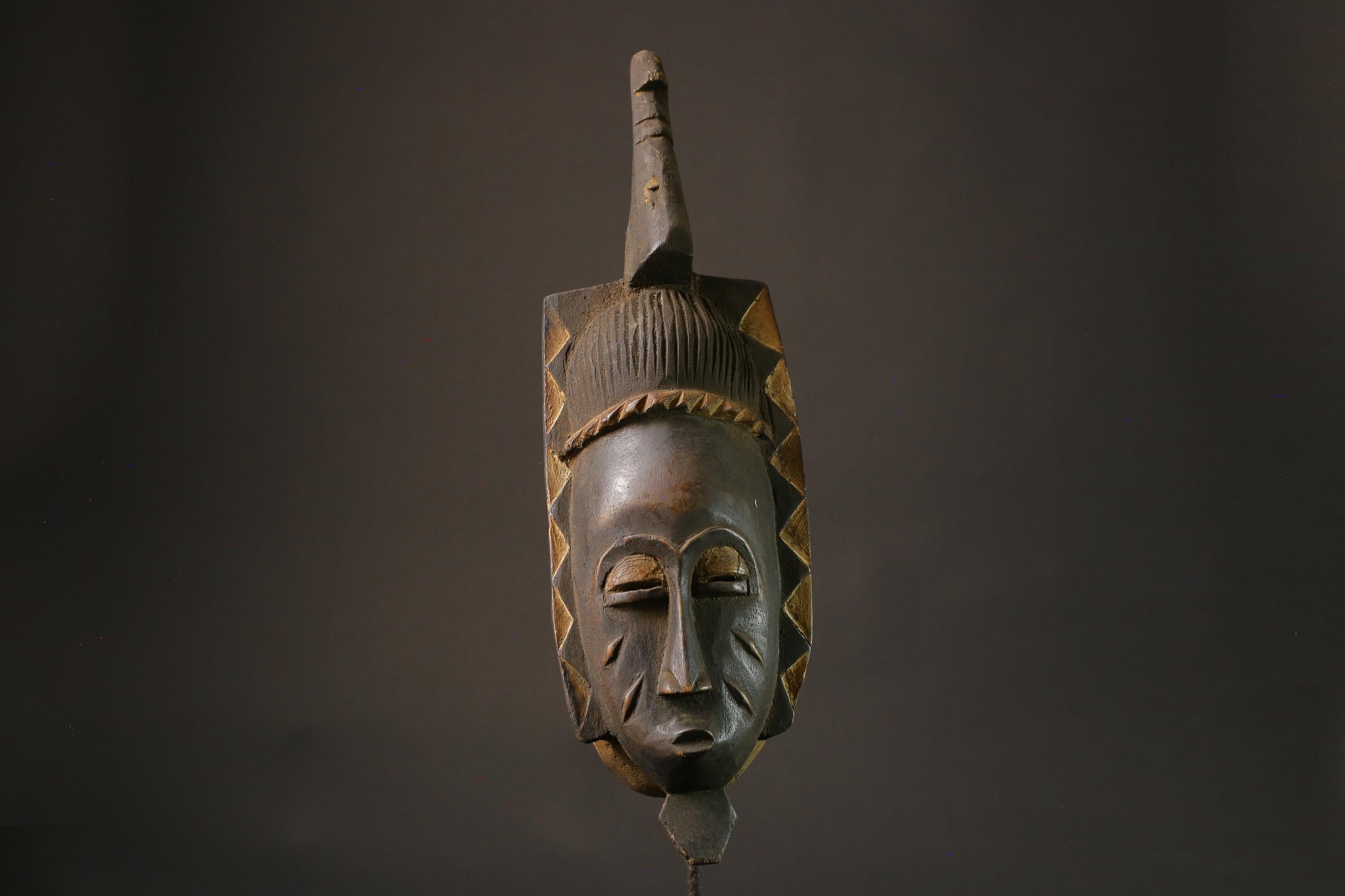 アフリカ　お面　民族　ヴィンテージ　(本物) アフリカ お面 民族 ヴィンテージ (本物)