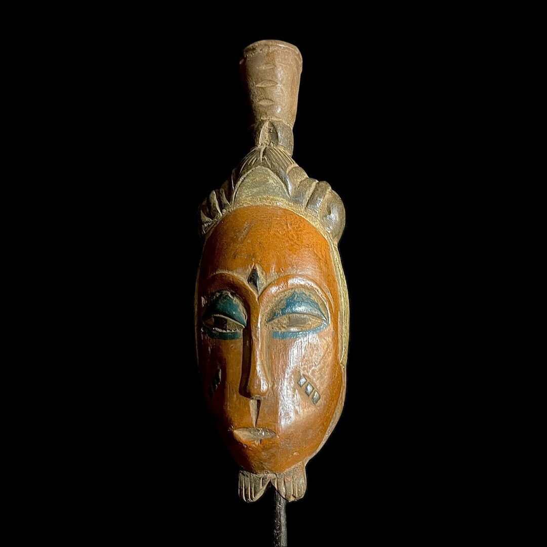 African Masks Antiques Tribal Wood Mask Face Mask African Art Guro ...