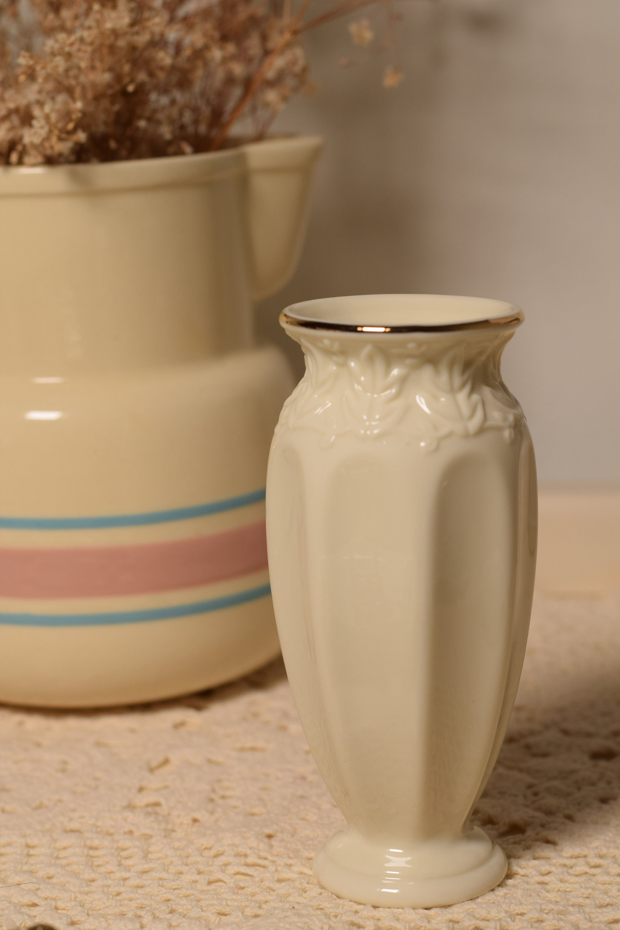 Small Lenox Vase — Primrose and Honey