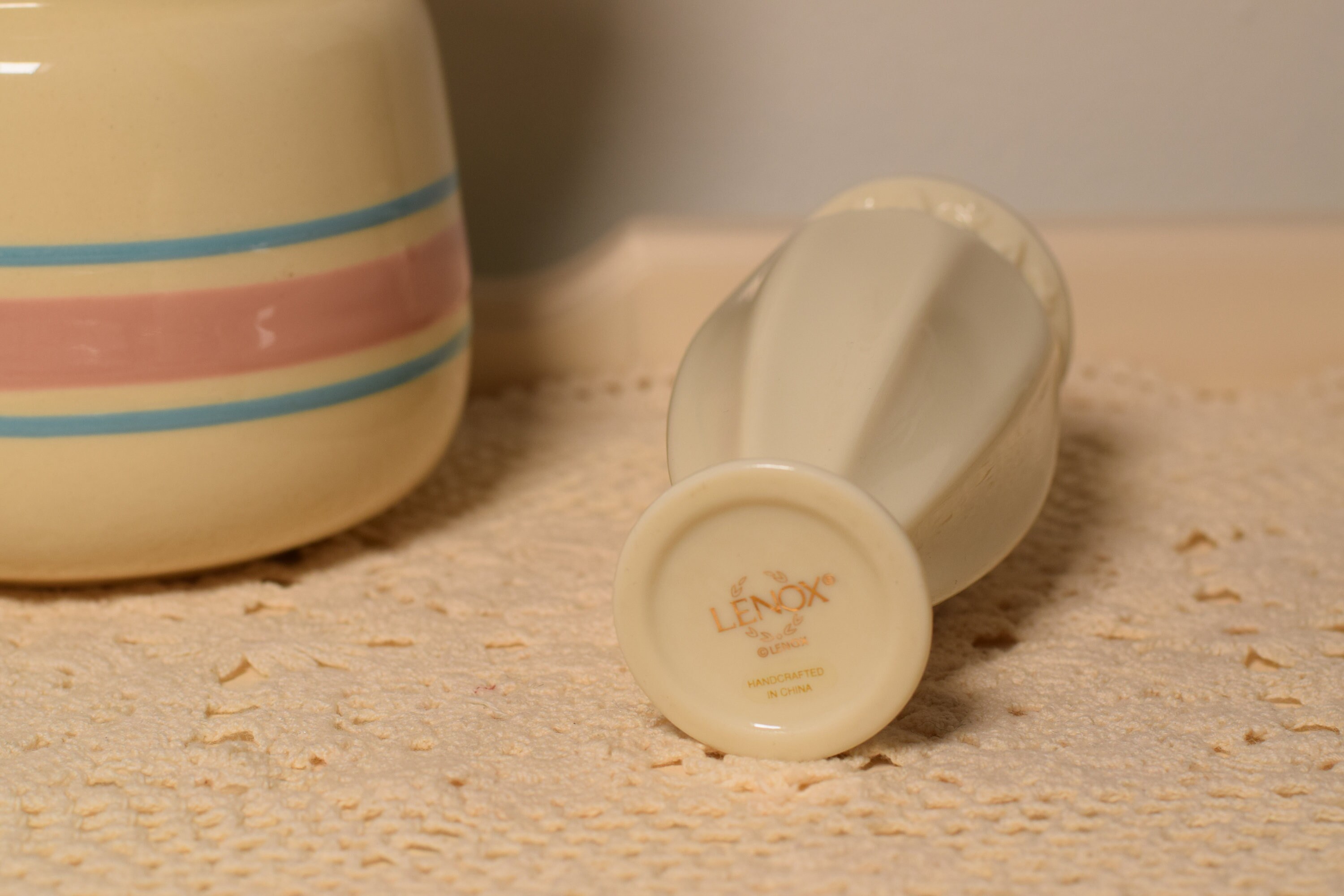 Small Lenox Vase — Primrose and Honey