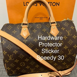 𝐁𝐍𝐂𝐓👜]💛 LV On My Side Bag Hardware Protective Sticker Film –  BAGNEEDCARETOO