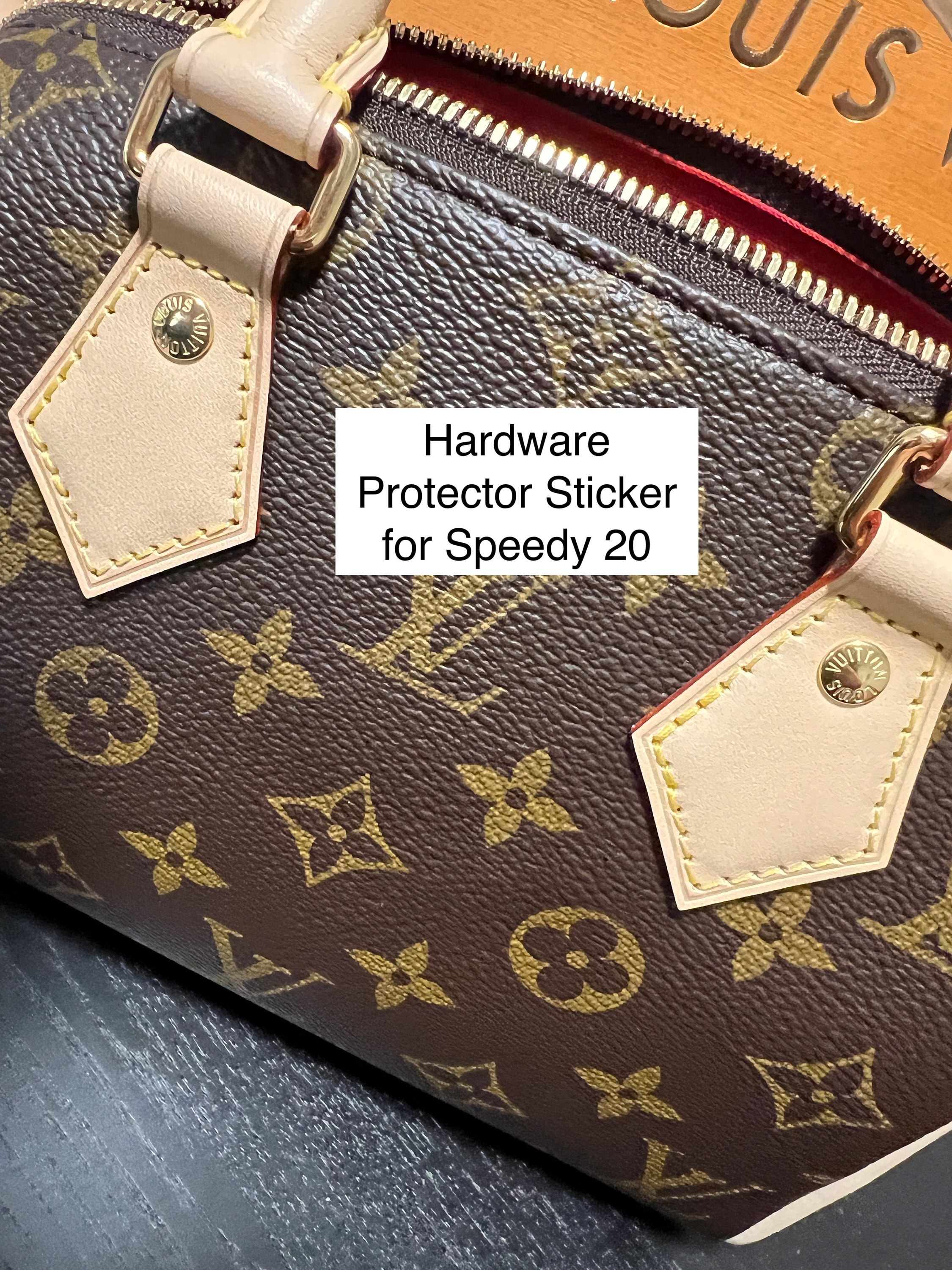 Hardware Protector Stickers for LV Felicie Pochette Handbag 