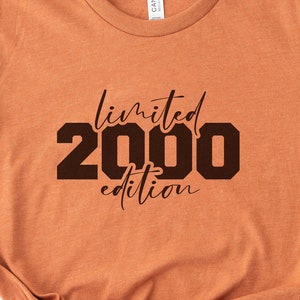 Limited Edition 2000 SVG PNG PDF | 2000 Png, Birthday Svg, 2000 Svg, Birthday Png, Cricut File, Svg File, Digital Cut File, Instant Download
