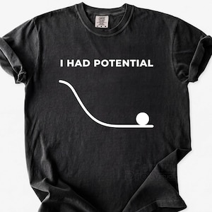 Dr. Graces „Ich hatte Potenzial“-Shirt, Project Hail Mary Jazz Hands T-Shirt, Sci-Fi-Buchliebhaber-T-Shirt, Comfort Colors Leser-T-Shirt