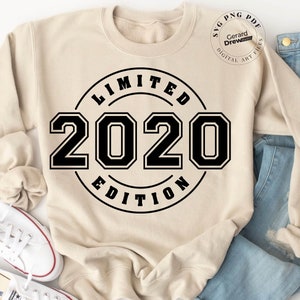 Limited Edition 2020 SVG PNG PDF | Birthday Svg, 2020 Svg, Birthday Png, 2020 Png, Cricut File, Svg File, Digital Cut File, Instant Download
