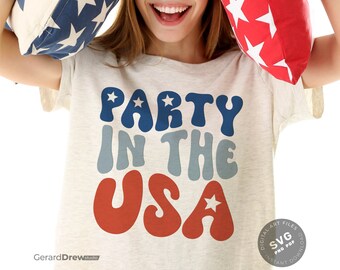 Party in the USA Svg, Party in the USA Png | 4th of July svg, 4th of July png, Usa Sublimation, 4th Of July Shirt Design, 4th of july Party