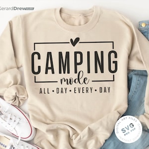 Camping Mode SVG PNG PDF | Camping Svg, Family Vacation 2023 Svg, Happy Camper Svg, Camp Life Svg, Adventure Svg,Travel Shirt Svg,Vacay Mode