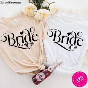 Bachelorette Party SVG PNG PDF | Bridal Shower Shirt Svg, Hen Party Svg, Bachelorette Svg, Bride Team Svg, Bridesmaids Gift, Bridal Party