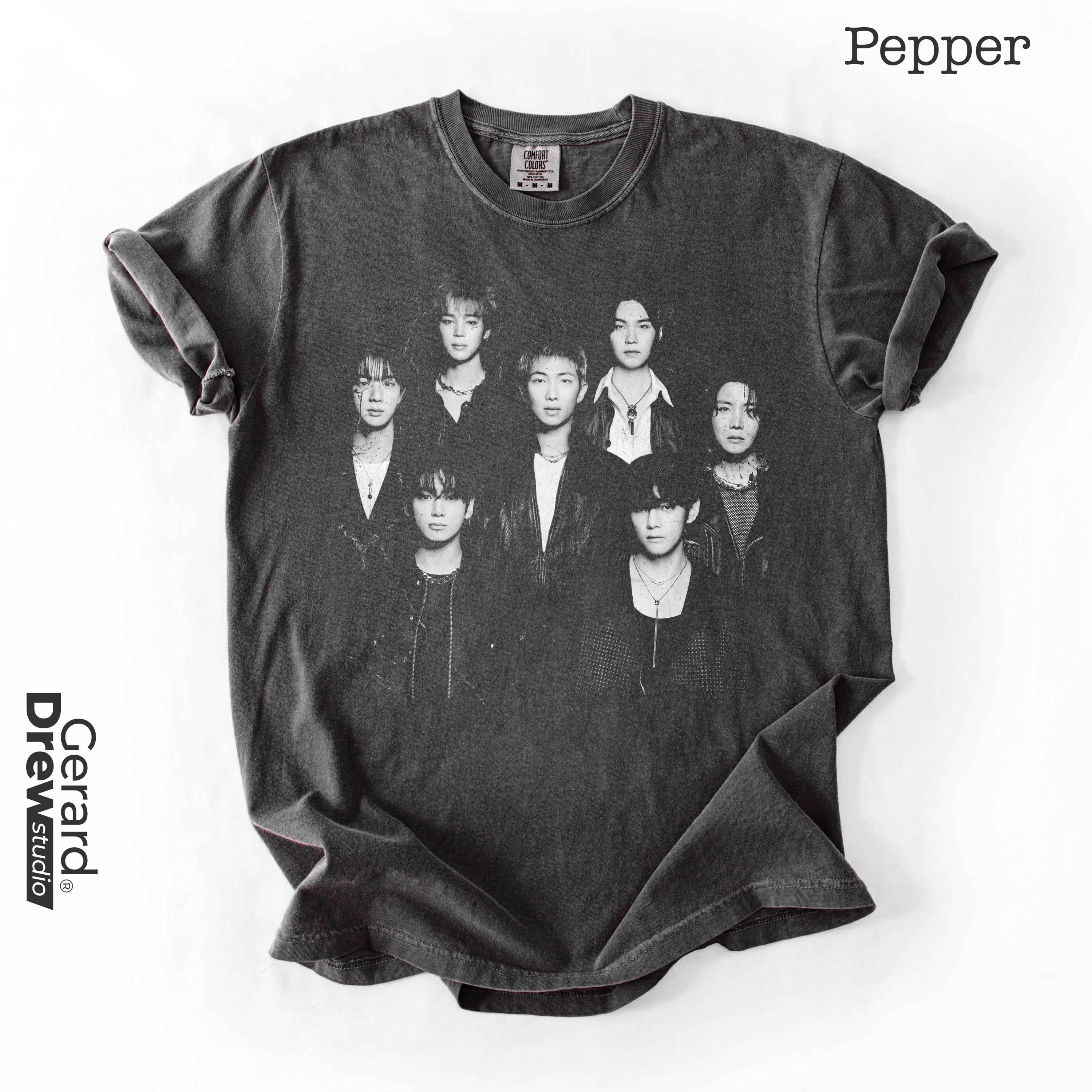 BTS Jung Kook ブラックTシャツ 01 BTS グク ジョングク Tシャツ グッズ 【公式通販】