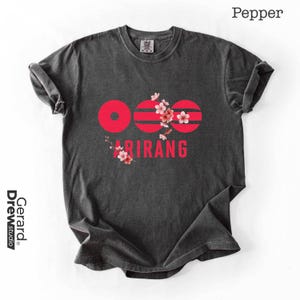 Arirang BTS logo tee, World Tour 2026, Floral Merch Shirt, Bangtan Merch 2026,Concert Sweatshirt, Kpop Army, Gift for Kpop, Unisex Kpop Tees