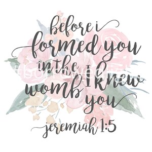 Floral Scripture Nursery Decor, Bible Verse Wall Art, Girl Nursery Wall ...