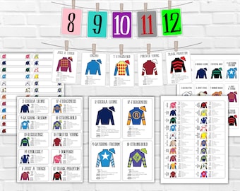 2024 Caballo del Derby de Kentucky, Jockey Silks, Lista de caballos del Derby de Kentucky 01MAY2024