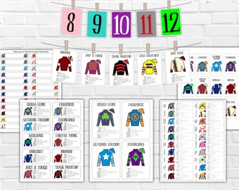 Cheval du Kentucky Derby 2024, Jockey Silks, Liste des chevaux du Kentucky Derby 17APR2024