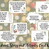 Printable Advent Story and Advent Activity Cards, Kids Advent Kit ...