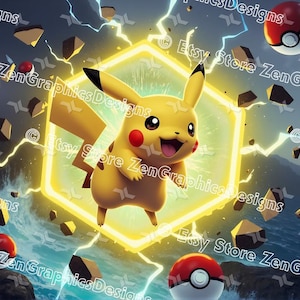 Pikachu MP4 Live Background | Video Wallpaper for Tik Tok | Streaming Video for Whatnot | Pikachu Clip
