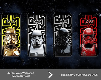 スター・ウォーズのiPhone壁紙 | ギャラクティック・トルーパーズのデジタル背景4選 | SFモバイル壁紙