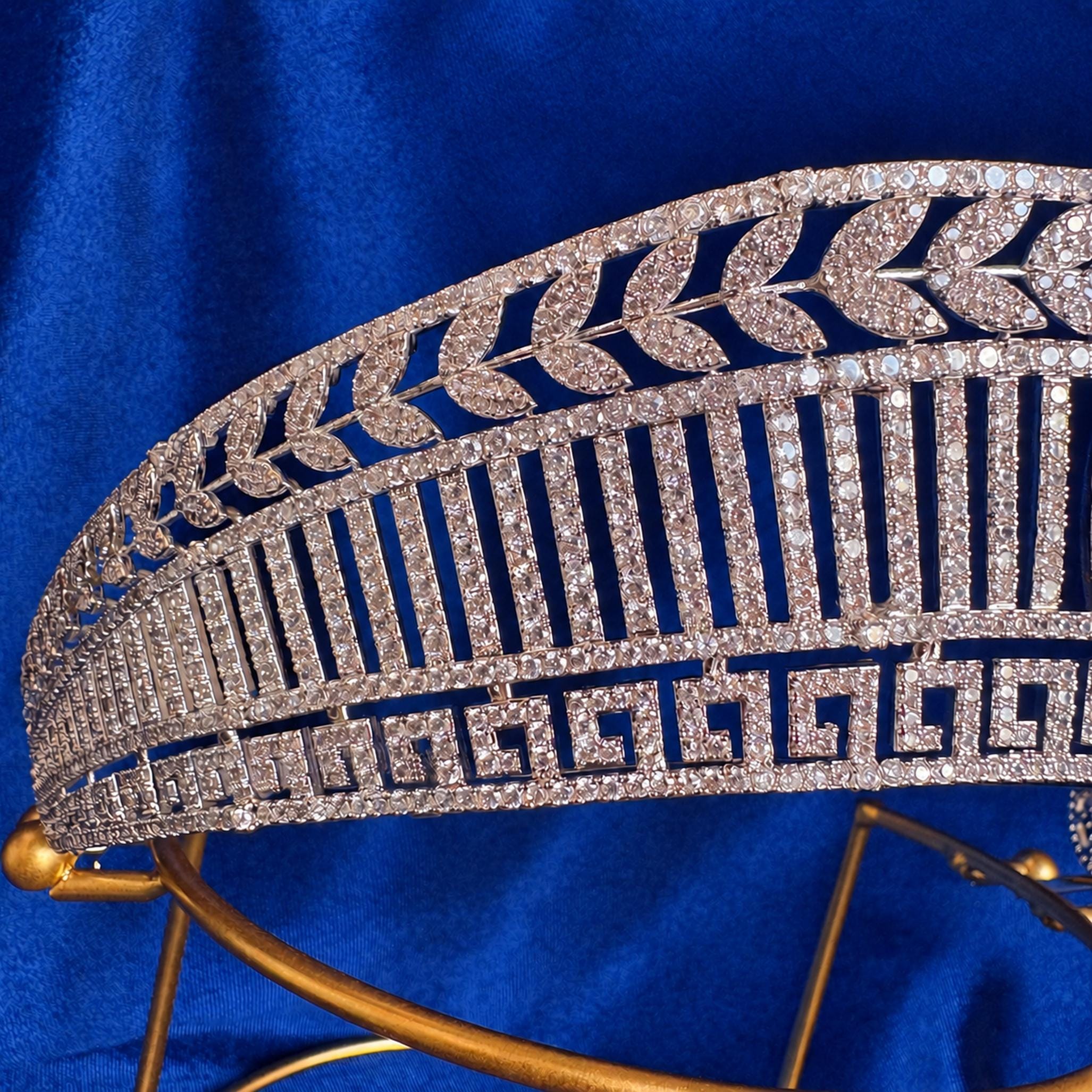 Queen Letizia's the Prussian Tiara Worn by Princess Viktoria Luise