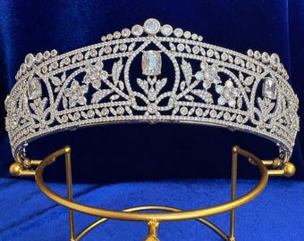Bridal Tiara the Empress Masako Royal Japanese Honeysuckle Crown