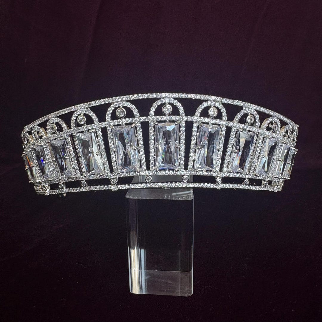 Whimsical Ultra Reflective Ethereal Bridal Crown Luxury Fairytale ...