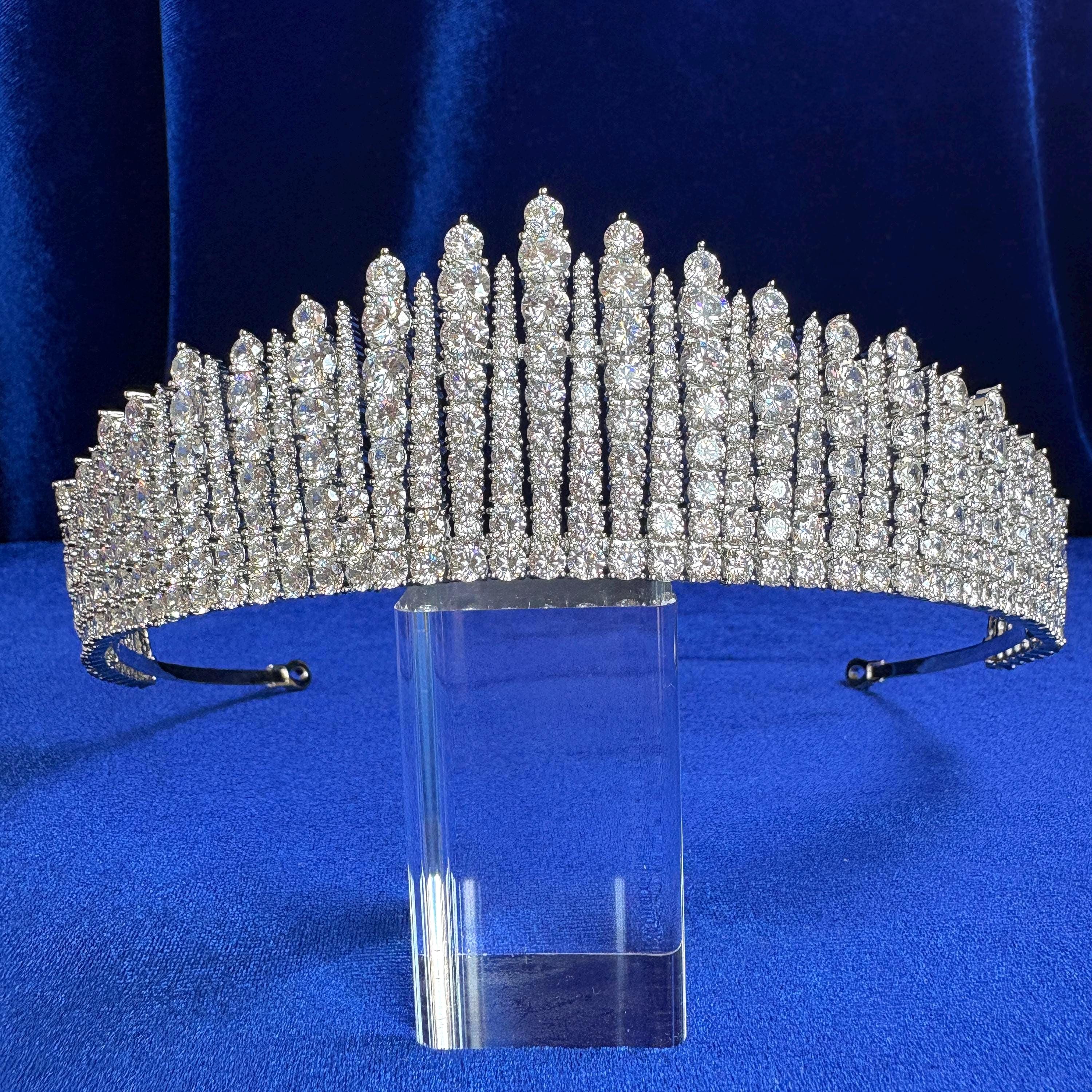 Queen Alexandra's Fife Fringe Tiara Reproduction, Romanov Diamond