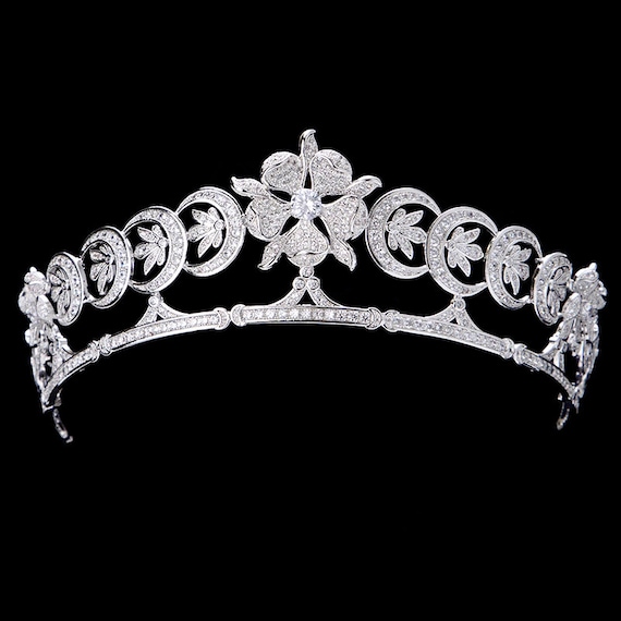 The Teck Crescent Tiara - Queen Elizabeth II - British Royal