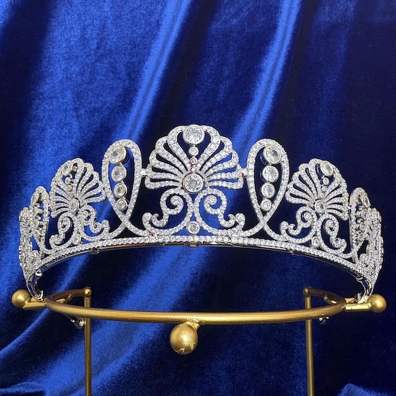 Princess Chichibu's Honeysuckle Tiara Luxury Zirconia