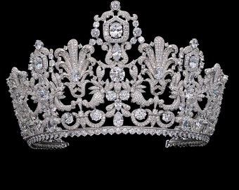 The Luxembourg Empire Tiara - Full Version - Grand Duchess Maria Teresa