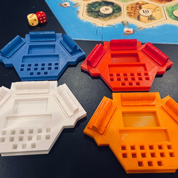 Catan Seafarers Expansion Pieces Holder