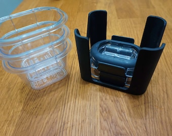 0.5 Cup Rubbermaid Brilliance Lid Holder, Holds 4 Lids