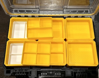 Dewalt ToughSystem 2.0 Organizer 2 Half Bins