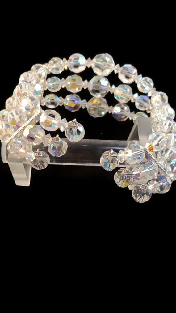 1960s Aurora Borealis Jewelry Set - Collar Neckla… - image 5