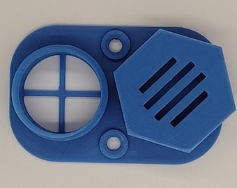 UV-Reactive Blue Swarm Trap Entrance