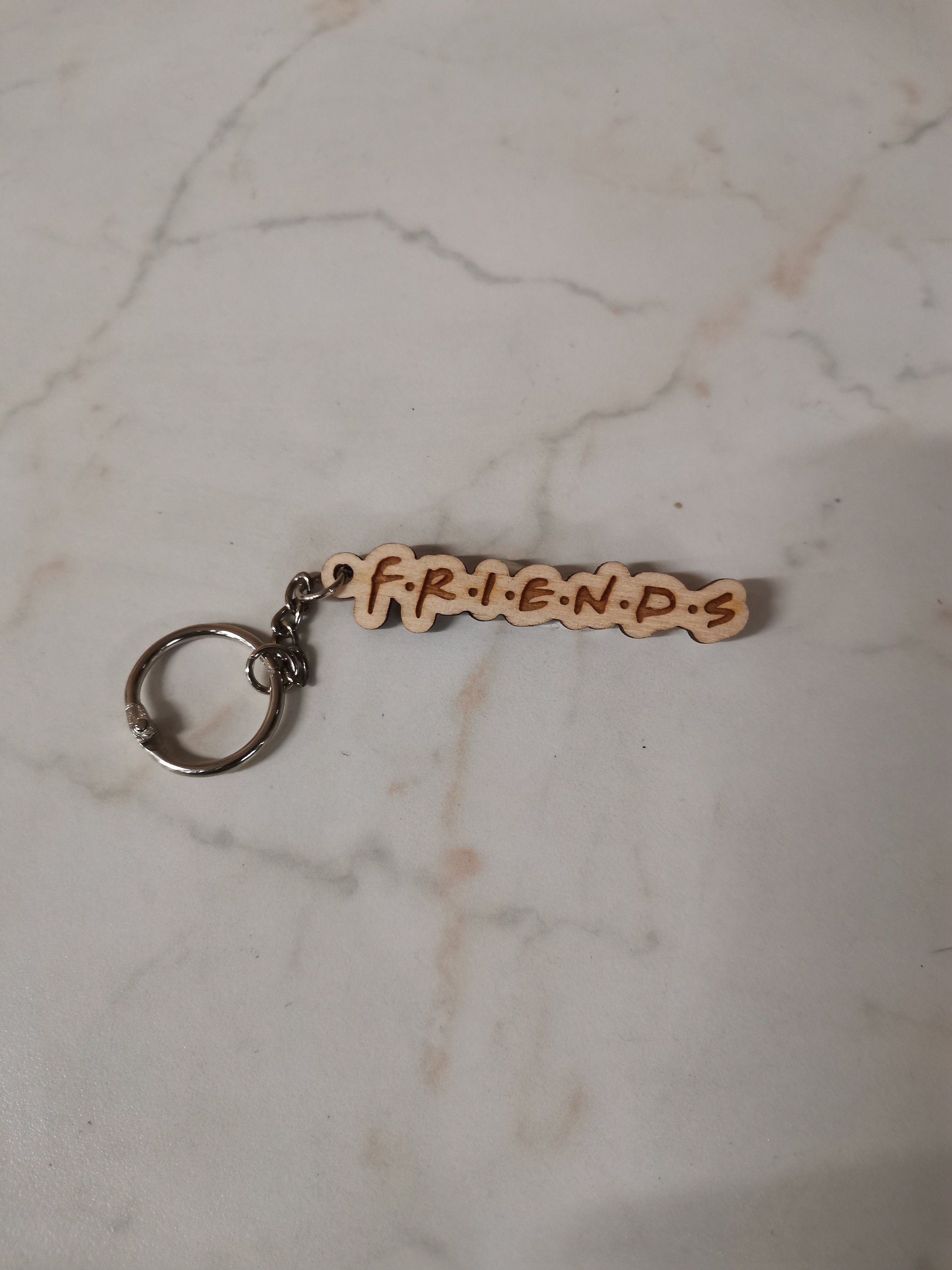 Friends TV Show keychain Wood keychain I will be there for Etsy