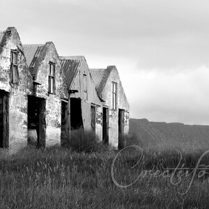 What Once Was...Desolate barns of Iceland