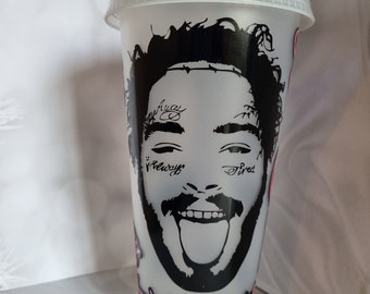 Post Cup | inspired || Post Gift For Him or Her | Posty Fans And Music Lover | Reusable Tumbler