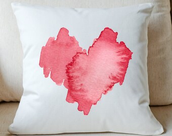 Heart Pillow Cover | Valentines Pillow Cover | Valentines Decor| Be Mine | Decorative Pillow Cover