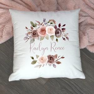 Baby Pillow Cover | Custom Nursery Pillow | Custom Pillow Cover | Baby Gift | Nursery Pillow Cover | Personalized Baby Pillow|