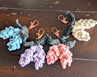 Cottage Core Lavender Keychain - Delicate With Assorted Colors