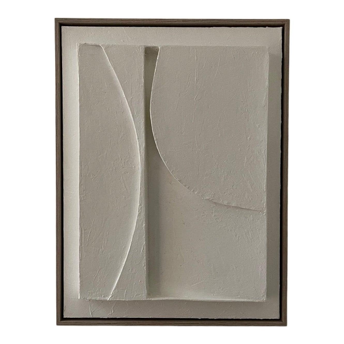 minimalist plaster art