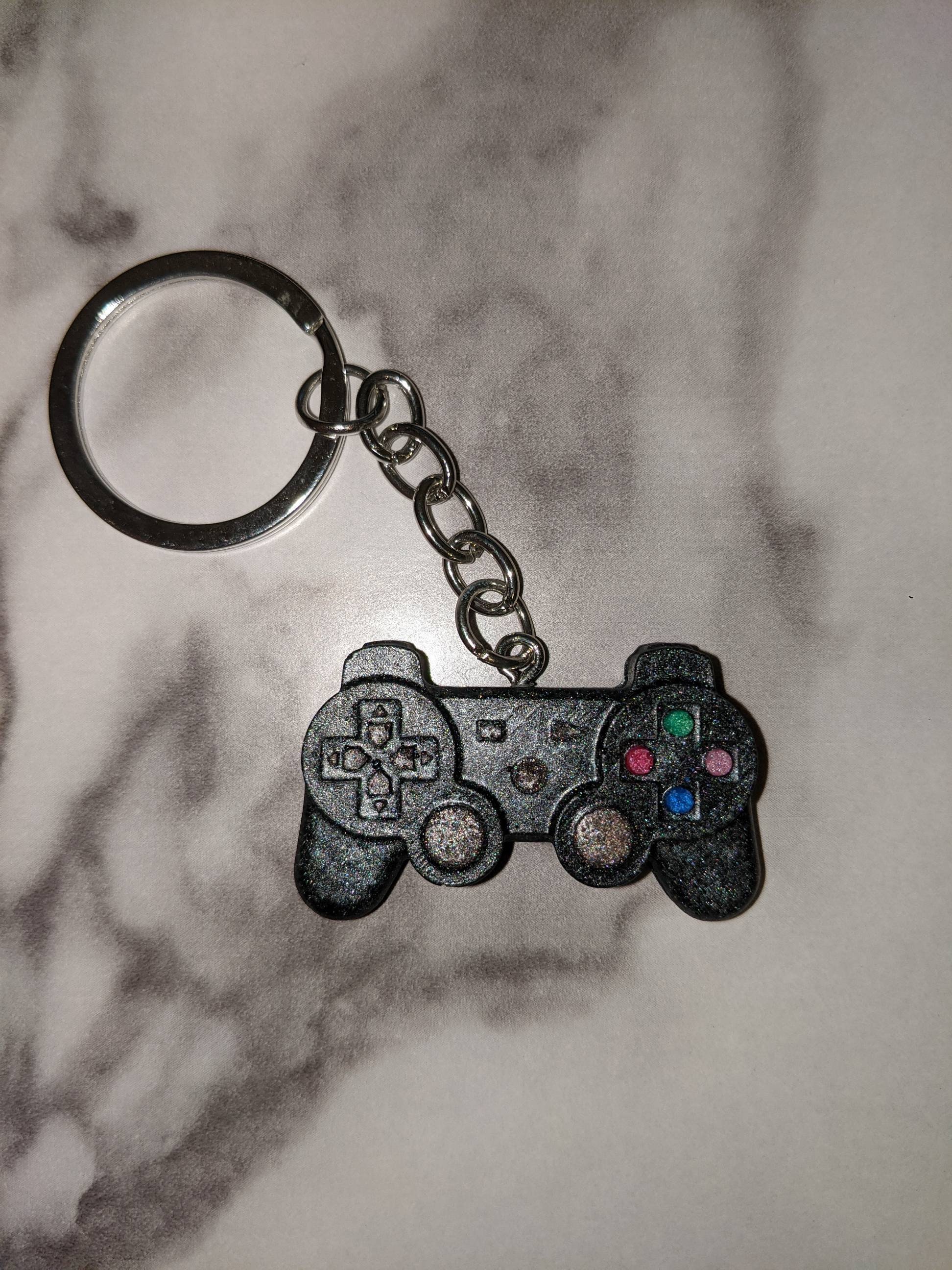 Cute Mini Gaming Controller Key Chain / Necklace Etsy UK