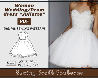 Wedding Dress Pattern Pdf | Etsy