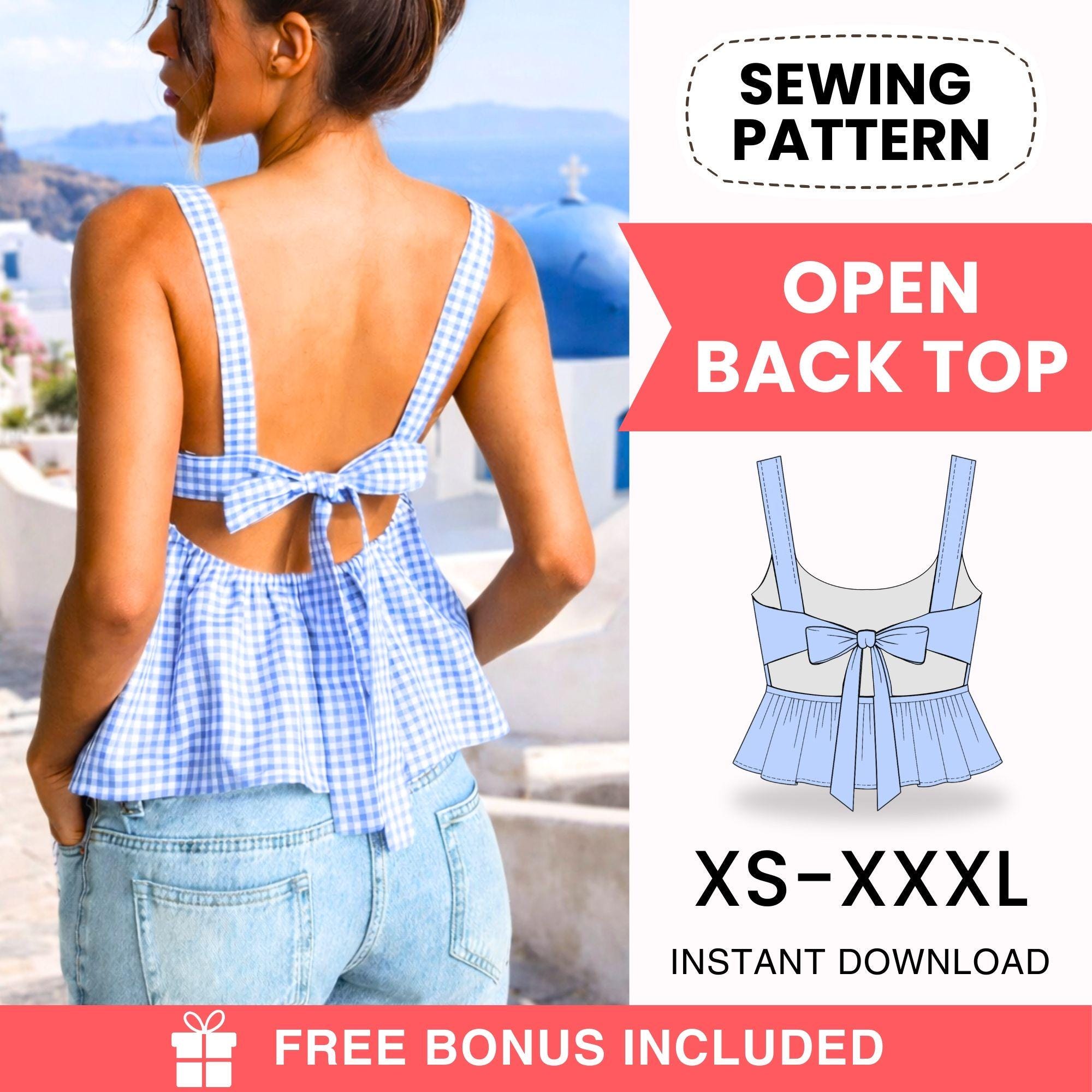 Knot Back Tank - Etsy