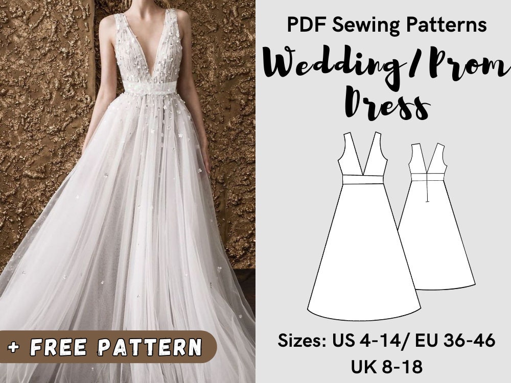 dress patterns for wedding dresses